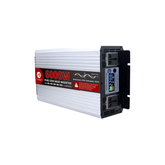 2800W-3400W Power Inverter DC 12V-72V to AC 110V/120V Converter,7000w Peak.Comes with LCD Display, 2AC outlets Inverter,Suitable for Camping,RVs, stalls, small industries, outdoor farms, and household electricity use