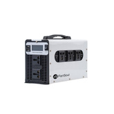 Fonsoul 1500W Pure Sine Wave Inverter, 12V-72V to 220V Power Converter, Solar Car Home Universal Inverter with USB